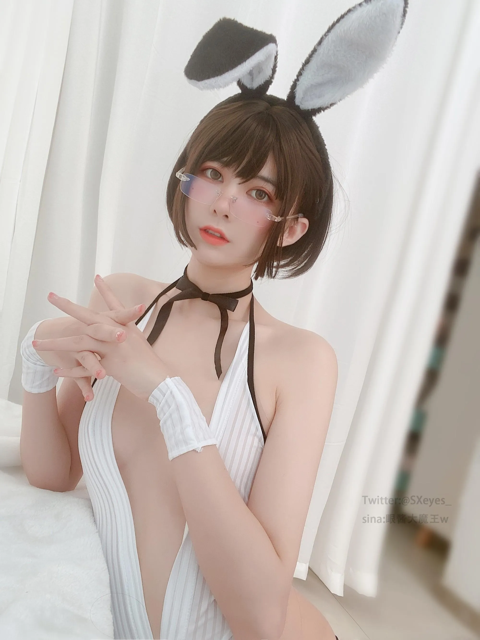 眼酱大魔王w – NO.005 兔女郎 [19P]插图1